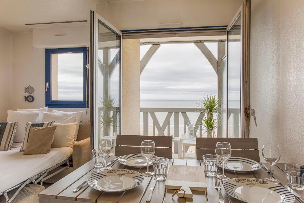 Les Tamaris - Studio With Sea View - トルヴィル＝シュル＝メール エクステリア 写真