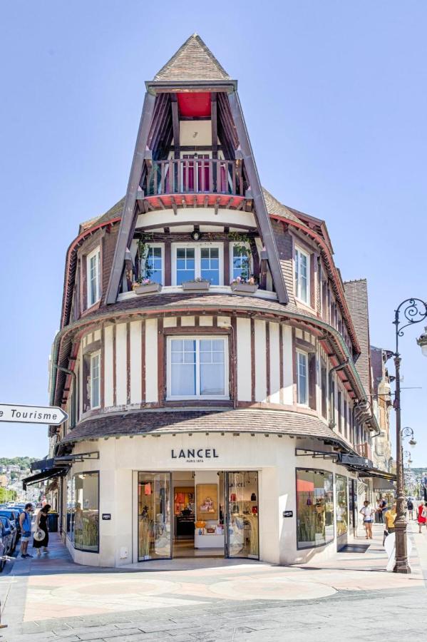 Les Tamaris - Studio With Sea View - トルヴィル＝シュル＝メール エクステリア 写真